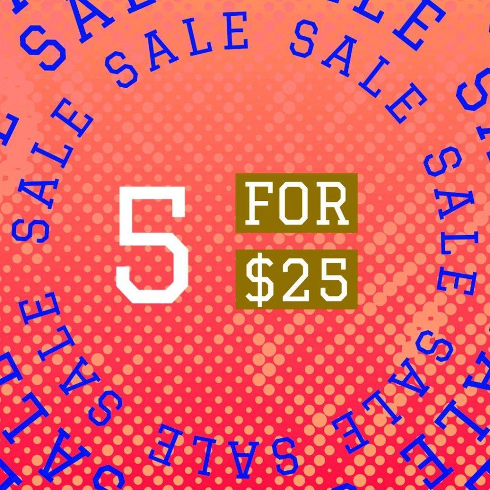 Limited Time Sale / 458 items sold/ 261 items available